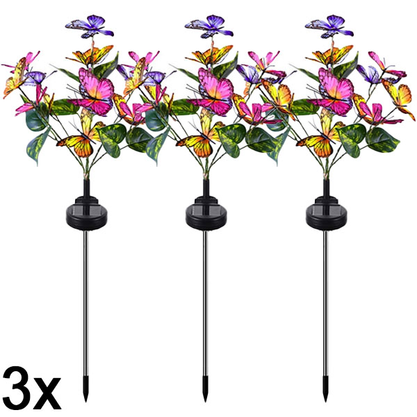 3x Päikesepaneelidega välituled | FLUTIX