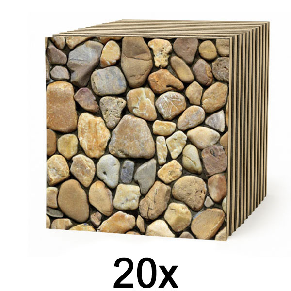 2x 3D kiviimitatsioonitapeet (10 tk) | STONEBLOCKS