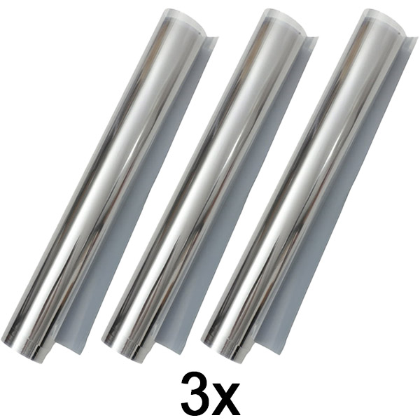 3x Isekleepuv peegelfoolium (45 x 200 cm) | FOILBLISS