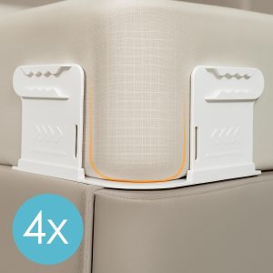 Lakanahoidjad, mis ei libise kunagi (4 tk) | EVOHOLD