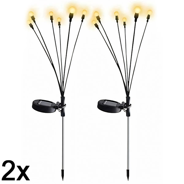 2x Päikeseenergia LED-lambid | SOMPEX
