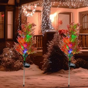 Päikeseenergiaga küpressi puu valgusti | CUPRESSUS